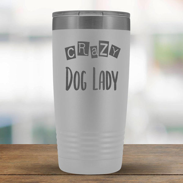 Crazy Dog Lady - 20oz Tumbler-KaboodleWorld