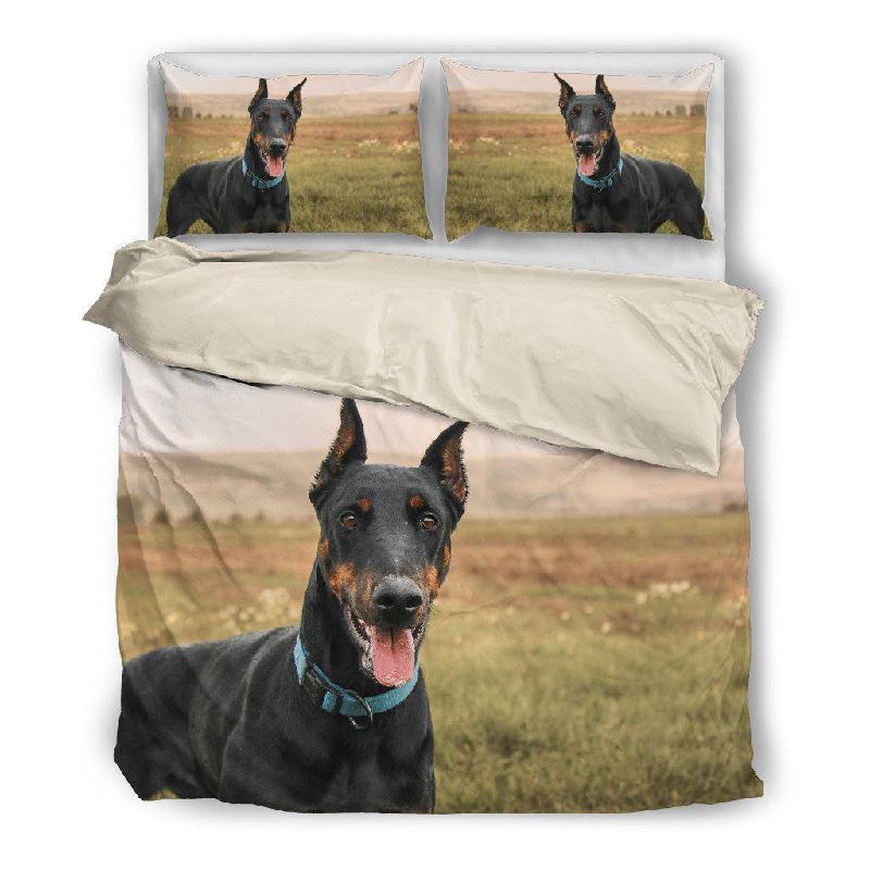 Doberman Duvet Set-KaboodleWorld