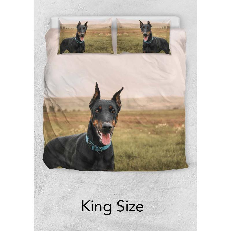 Doberman Duvet Set-KaboodleWorld