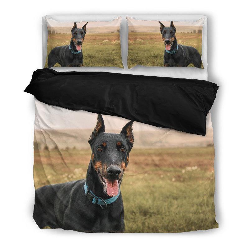 Doberman Duvet Set-KaboodleWorld