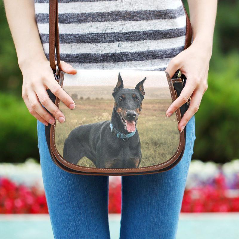 Doberman Saddle Bag-KaboodleWorld