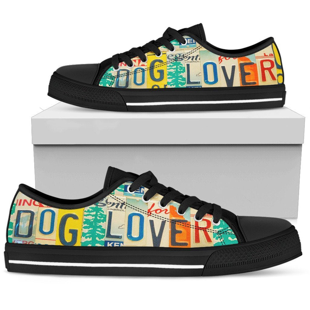 Dog Lover Low Top Shoes-KaboodleWorld
