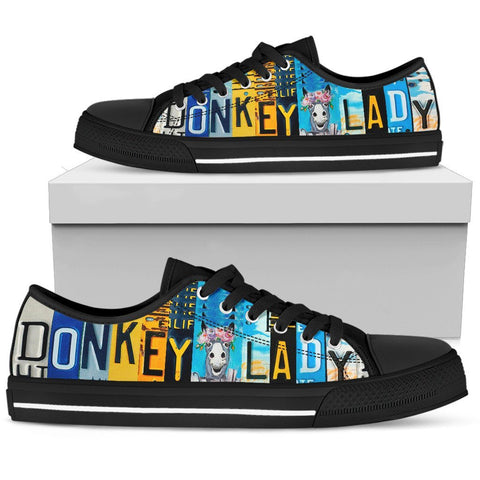 Donkey Lady Low Top Shoes-KaboodleWorld