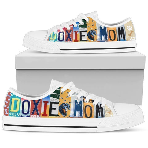 Doxie Mom Low Top Shoes-KaboodleWorld