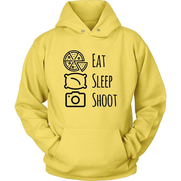 'Eat Sleep Shoot' Unisex Hoodie-KaboodleWorld