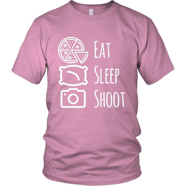 'Eat Sleep Shoot' Unisex T-Shirt-KaboodleWorld