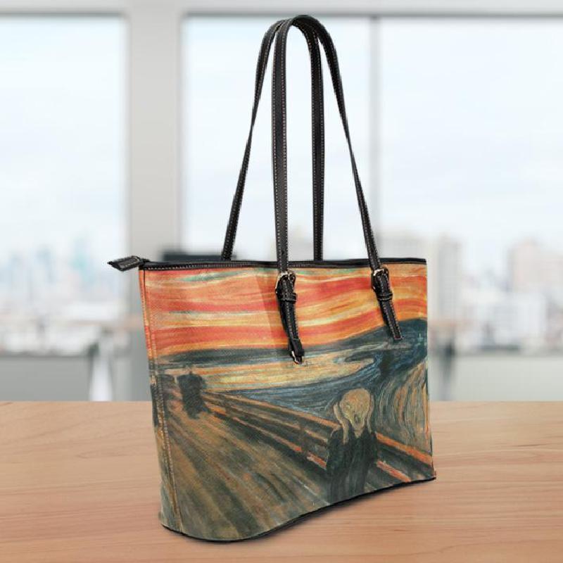 Edvard Munch the Scream Small Tote-KaboodleWorld