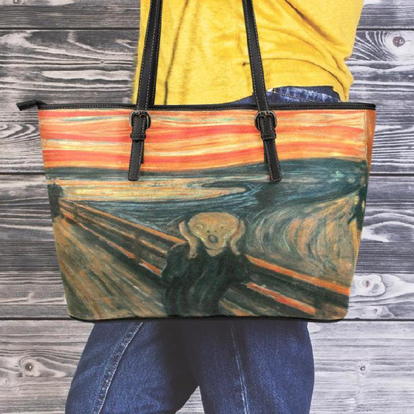 Edvard Munch the Scream Small Tote-KaboodleWorld
