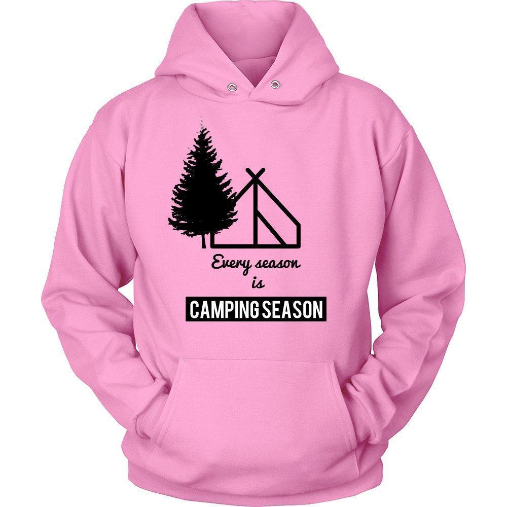 'Every Season Is Camping Season' Unisex Hoodie-KaboodleWorld