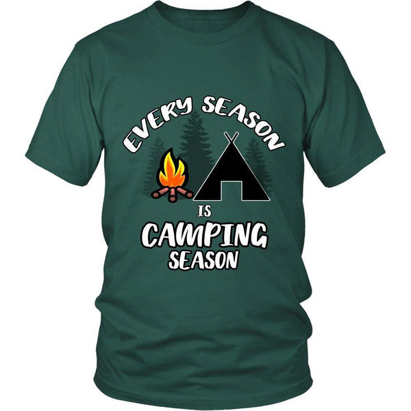 Every Season Is Camping Season Unisex Shirt-KaboodleWorld
