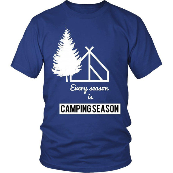 'Every Season is Camping Season' T-Shirt-KaboodleWorld