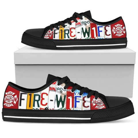 Fire Wife Low Top Shoes-KaboodleWorld
