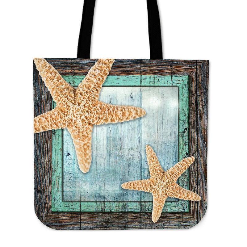 Framed Gypsy Sea V1 2 - Cotton Tote-KaboodleWorld