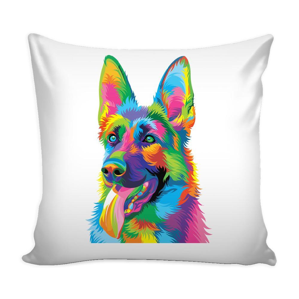 German Shepherd Throw Pillow Cover-KaboodleWorld