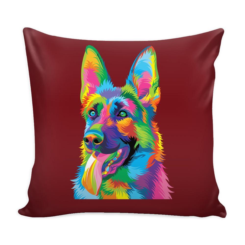 German Shepherd Throw Pillow Cover-KaboodleWorld
