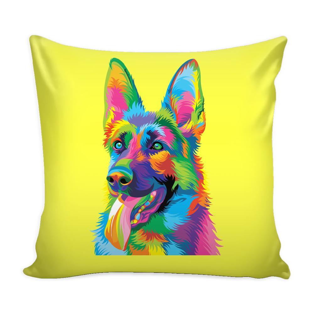 German Shepherd Throw Pillow Cover-KaboodleWorld