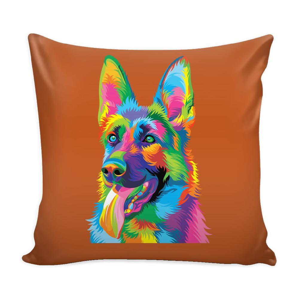 German Shepherd Throw Pillow Cover-KaboodleWorld