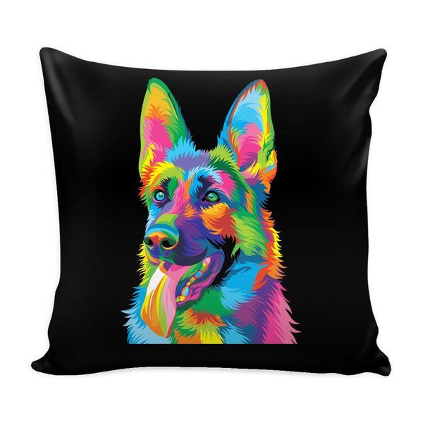 German Shepherd Throw Pillow Cover-KaboodleWorld