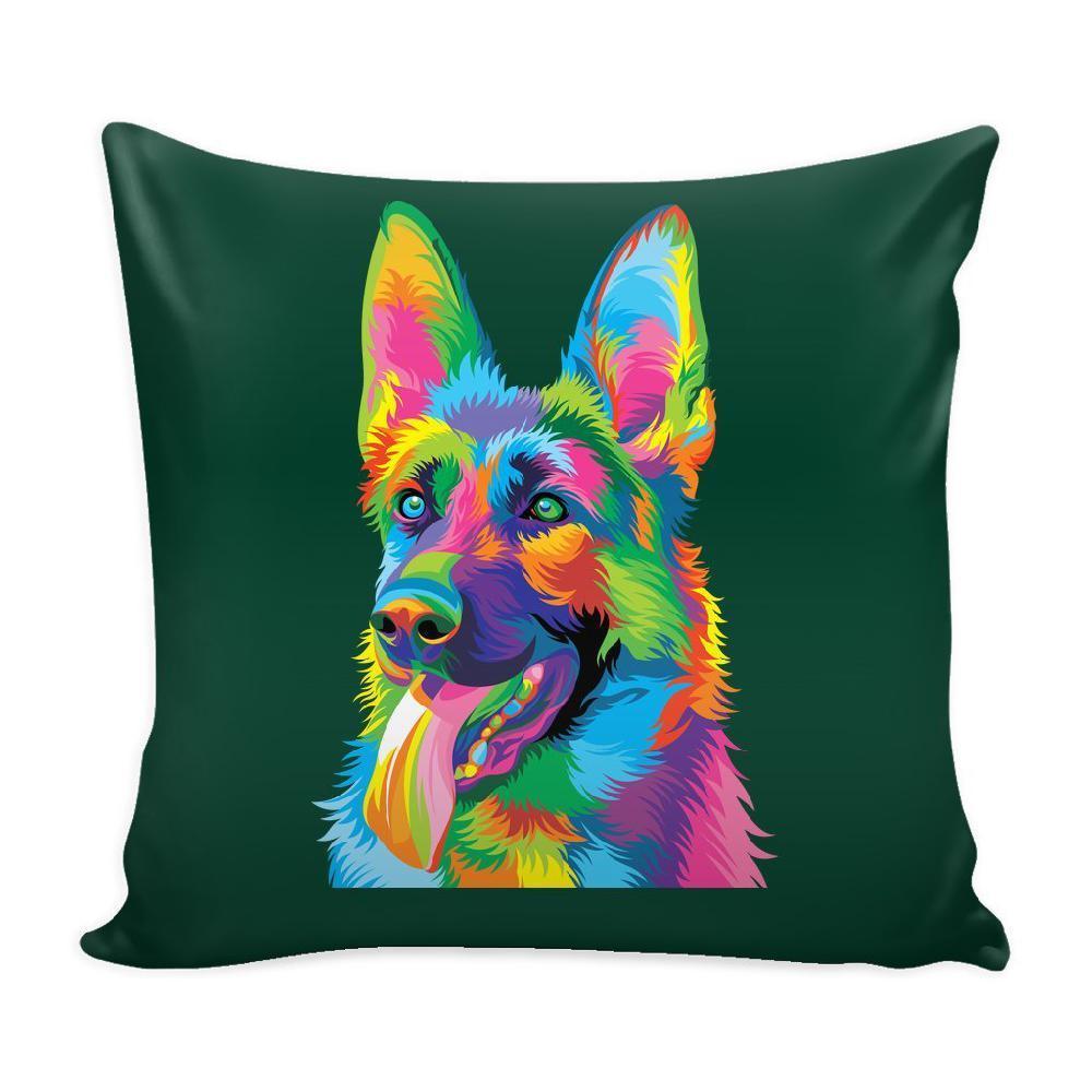 German Shepherd Throw Pillow Cover-KaboodleWorld