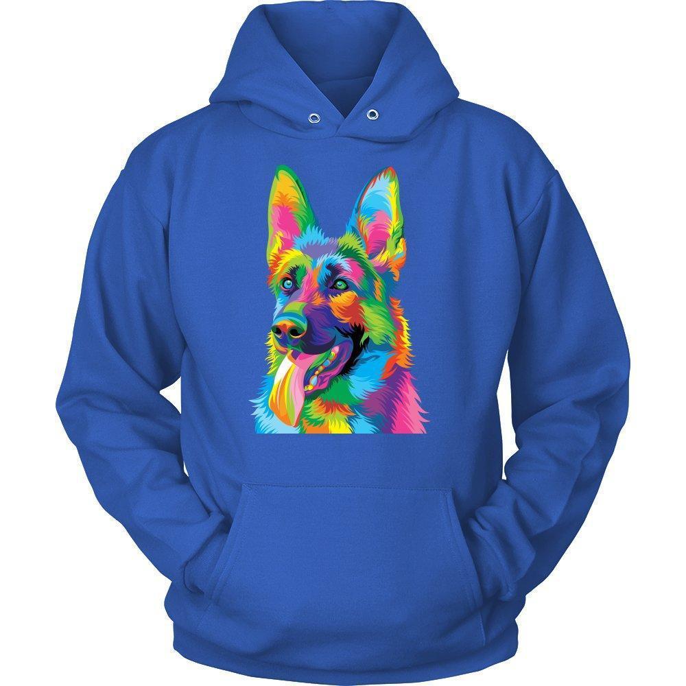 German Shepherd Unisex Hoodie-KaboodleWorld