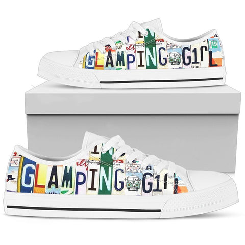 Glamping Girl Low Top Shoe-KaboodleWorld