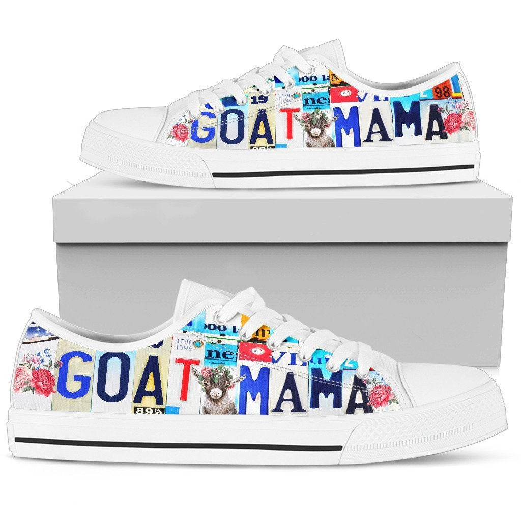 Goat Mama - Low Top Shoes-KaboodleWorld