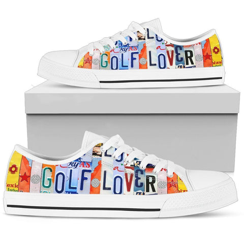 Golf Lover Low Top Shoes Men-KaboodleWorld