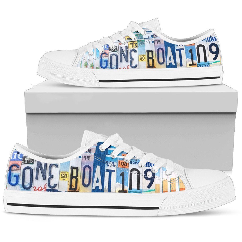 Gone Boating Low Top Shoes Men-KaboodleWorld