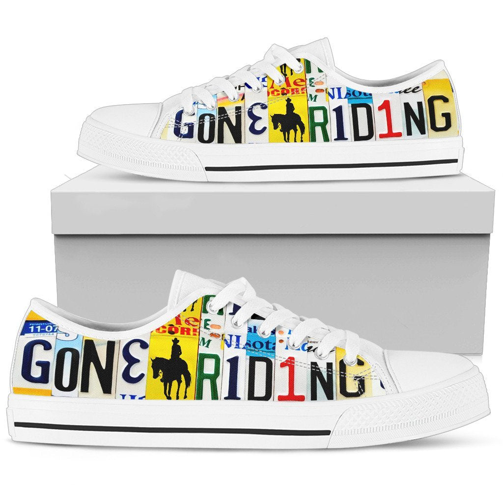 Gone Riding Low Top Shoes-KaboodleWorld