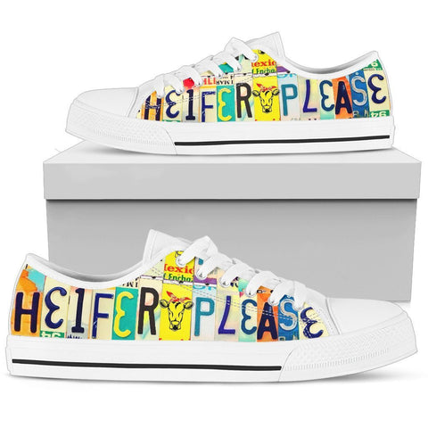 Heifer Please Low Top Shoes-KaboodleWorld