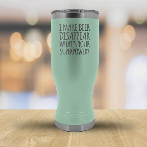 I Make Beer Disappear What's Your Superpower - 20oz boho tumbler-KaboodleWorld