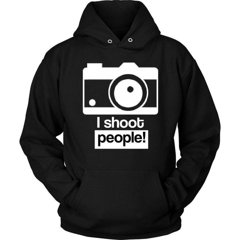 'I Shoot People!' Unisex Hoodie-KaboodleWorld