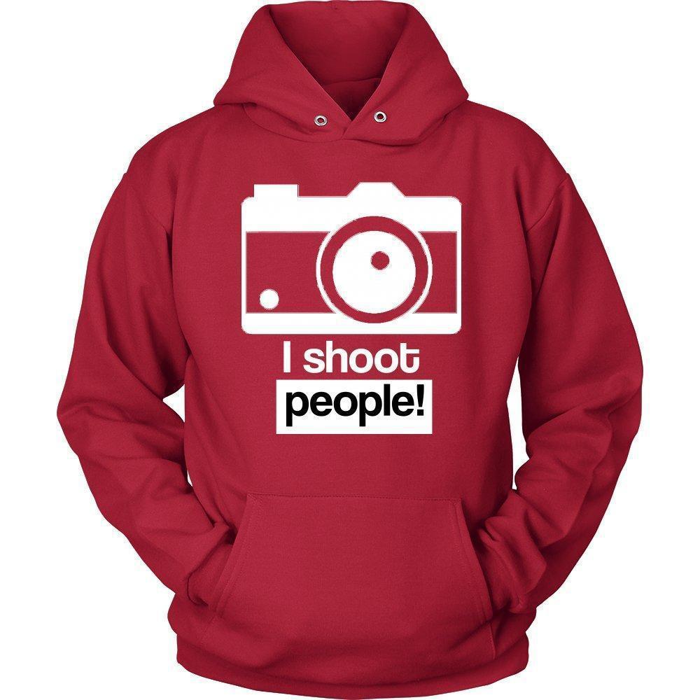 'I Shoot People!' Unisex Hoodie-KaboodleWorld