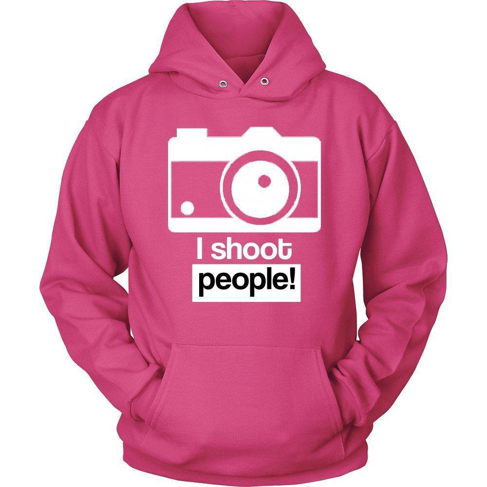 'I Shoot People!' Unisex Hoodie-KaboodleWorld