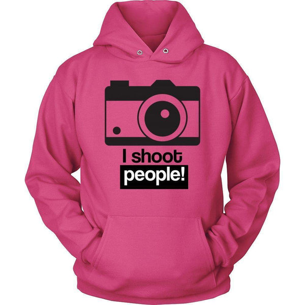 'I Shoot People' Unisex Hoodie-KaboodleWorld