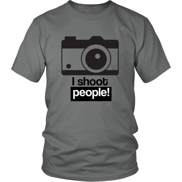 'I Shoot People!' Unisex T-Shirt-KaboodleWorld