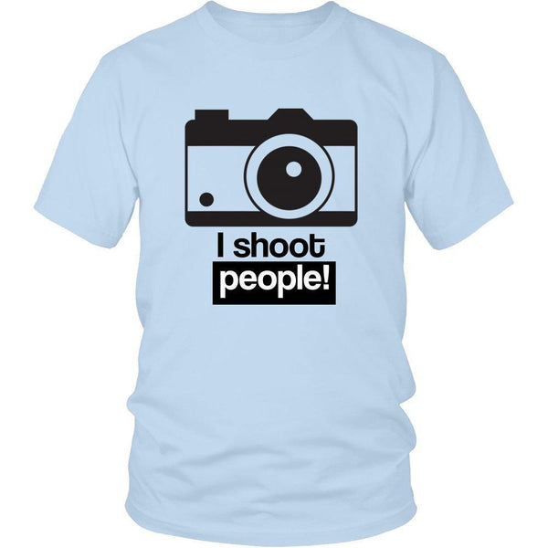 'I Shoot People!' Unisex T-Shirt-KaboodleWorld