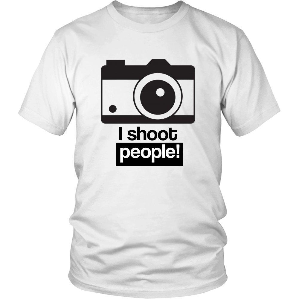 'I Shoot People!' Unisex T-Shirt-KaboodleWorld