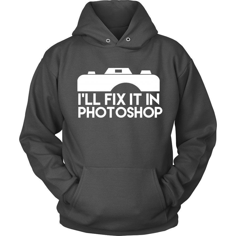 'I'll Fix It In Photoshop' Unisex Hoodie-KaboodleWorld