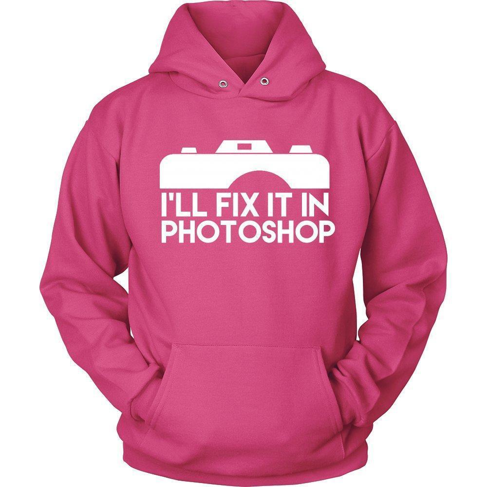 'I'll Fix It In Photoshop' Unisex Hoodie-KaboodleWorld