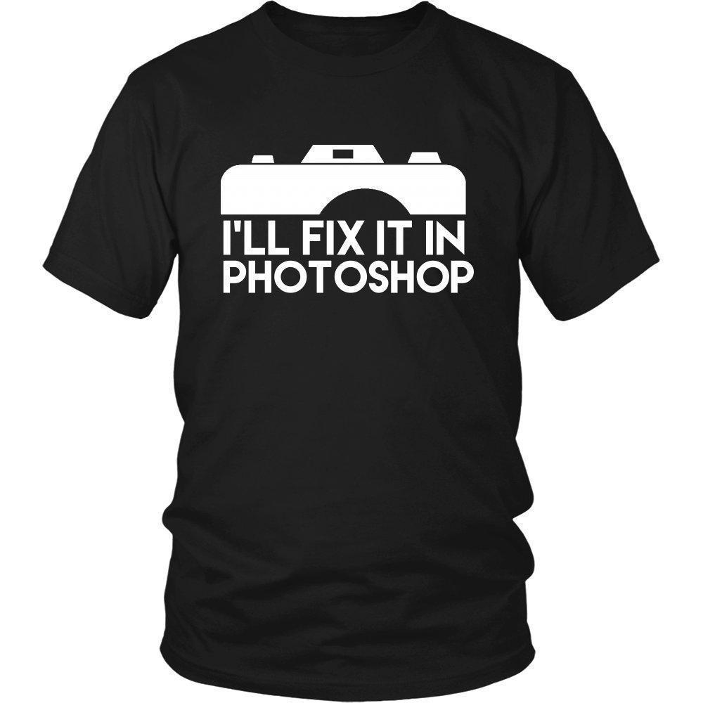 'I'll Fix It In Photoshop' Unisex T-Shirt-KaboodleWorld