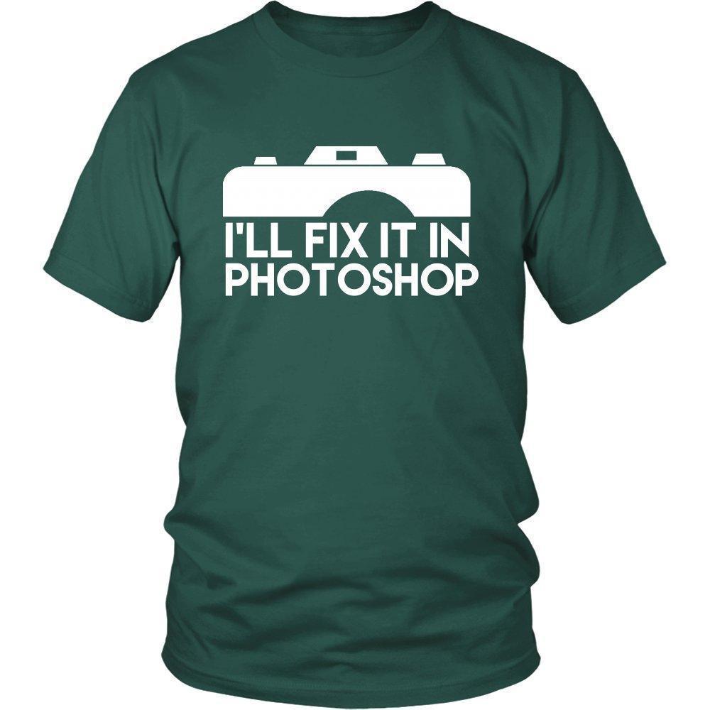 'I'll Fix It In Photoshop' Unisex T-Shirt-KaboodleWorld