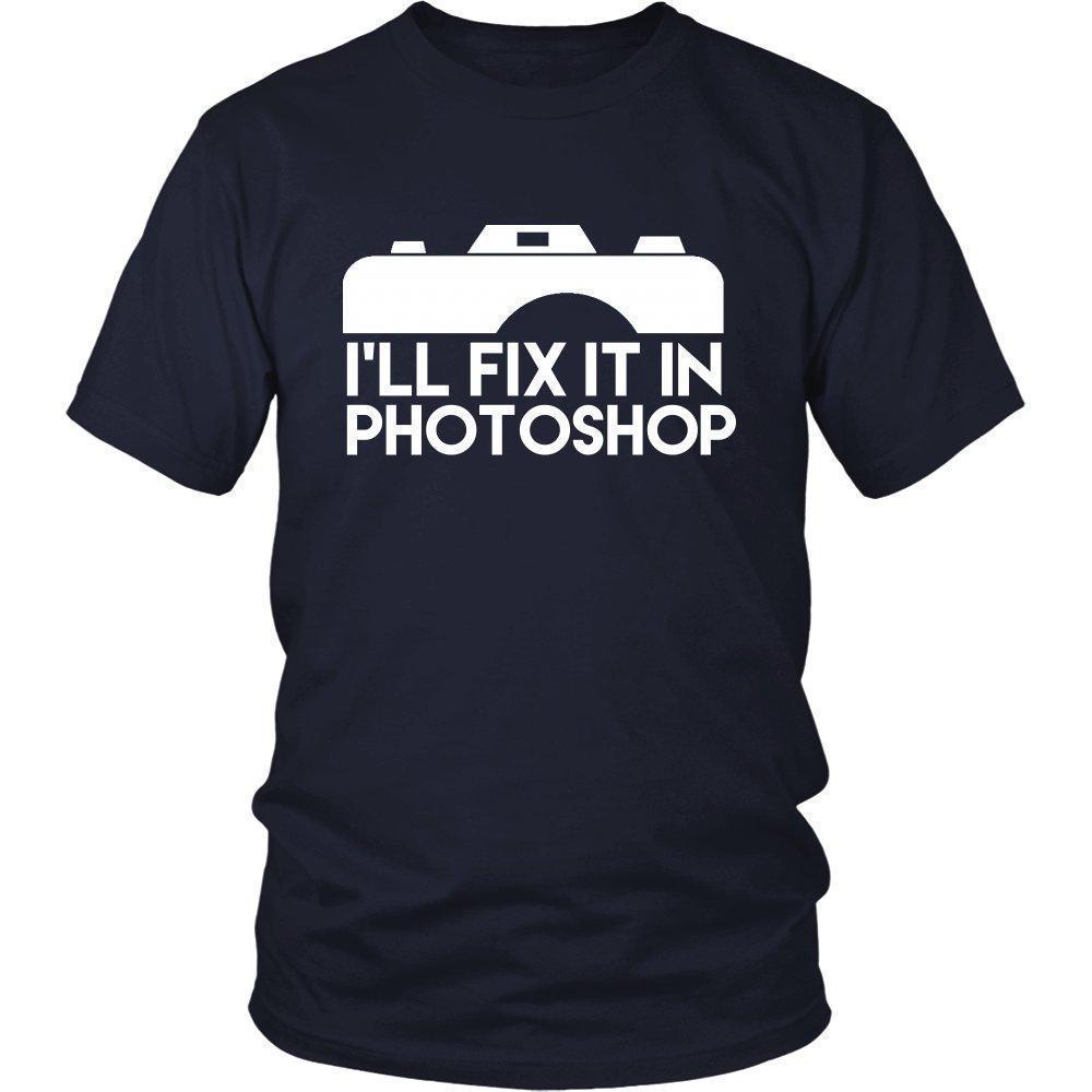 'I'll Fix It In Photoshop' Unisex T-Shirt-KaboodleWorld