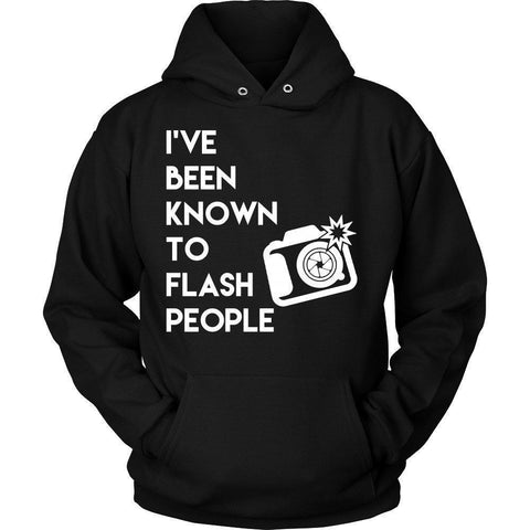 'I've Been Known To Flash People' Unisex Hoodie-KaboodleWorld