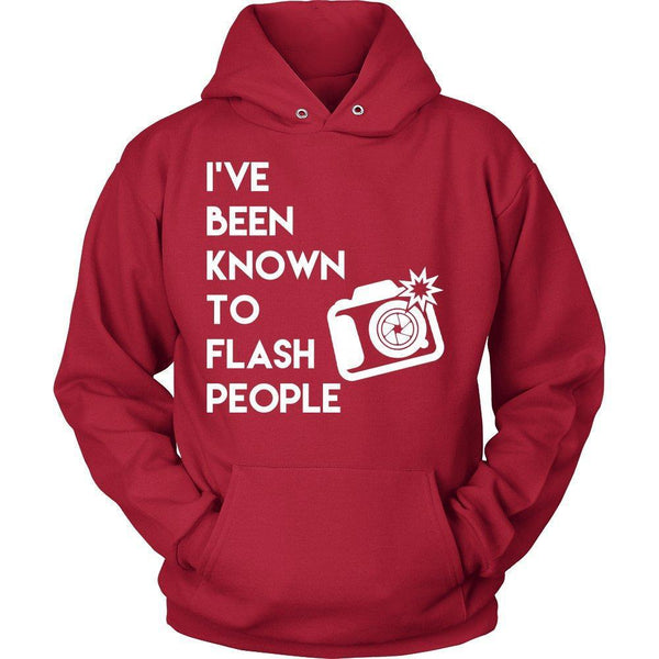 'I've Been Known To Flash People' Unisex Hoodie-KaboodleWorld