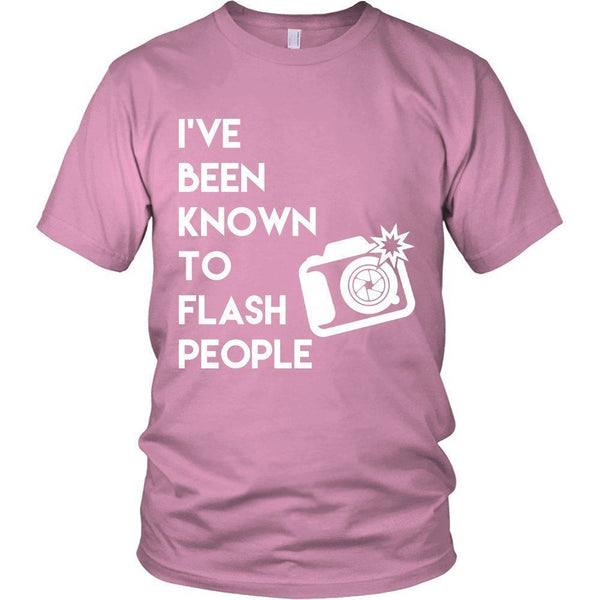 'I've Been Known To Flash People' Unisex T-Shirt-KaboodleWorld