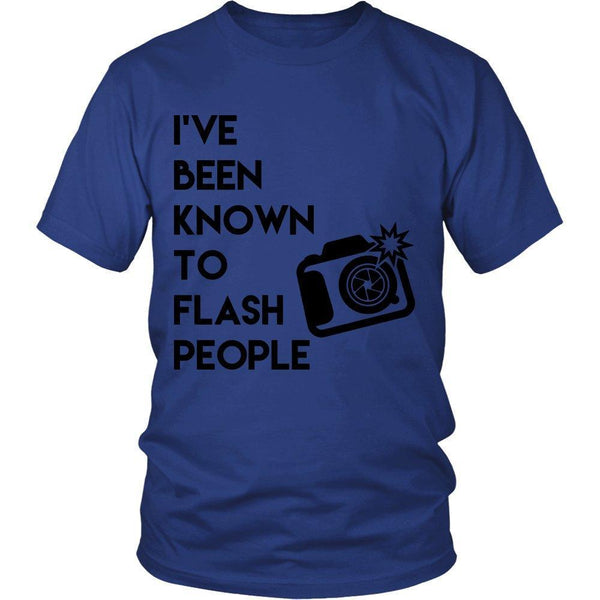 'I've Been Known To Flash People' Unisex T-Shirt-KaboodleWorld