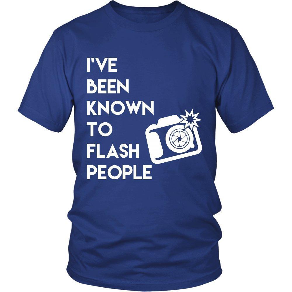 'I've Been Known To Flash People' Unisex T-Shirt-KaboodleWorld