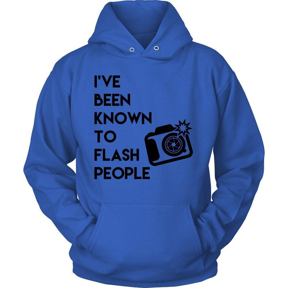 'I've Been Known to Flash People' Unisex Hoodie-KaboodleWorld