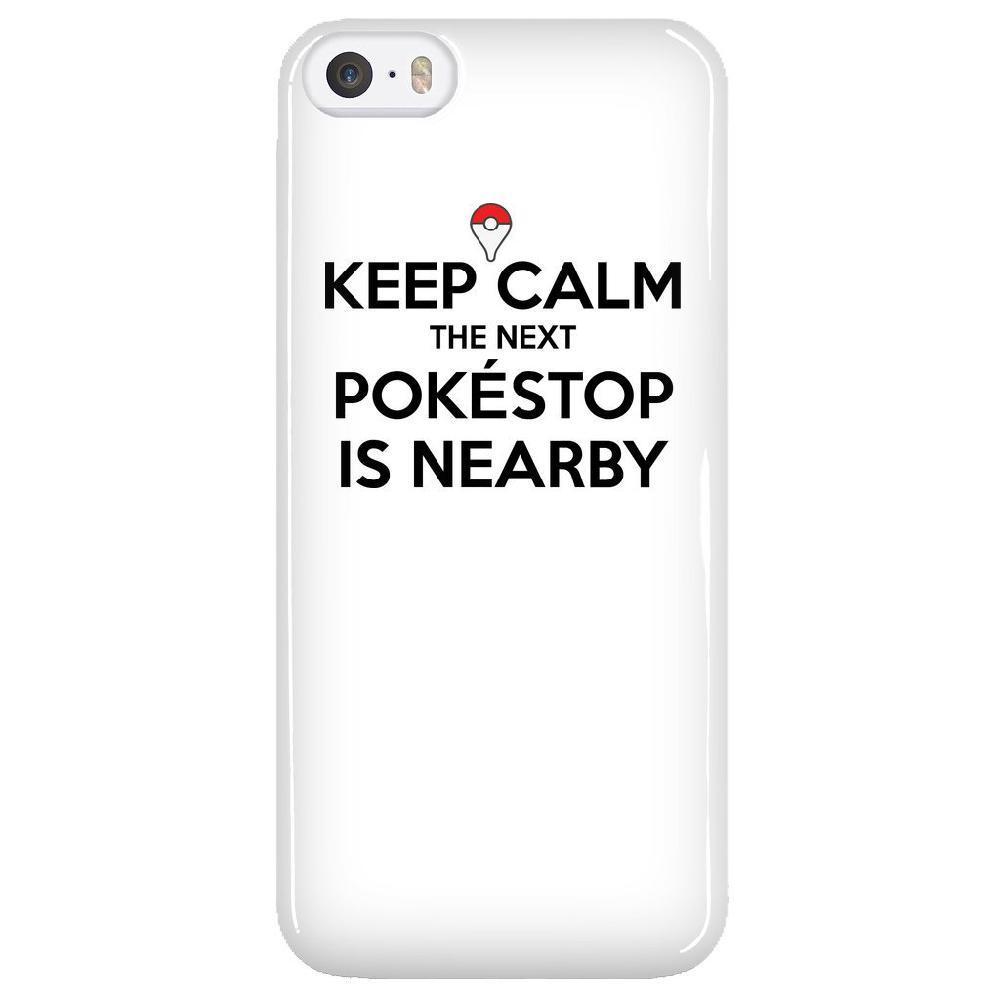 Keep Calm PokeStop Phone Cover for iPhone-KaboodleWorld